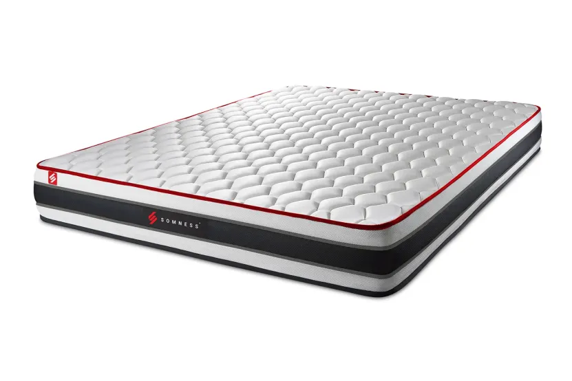 Matelas 160x200 cm Ressorts ensachés et Mémoire de forme - Energy